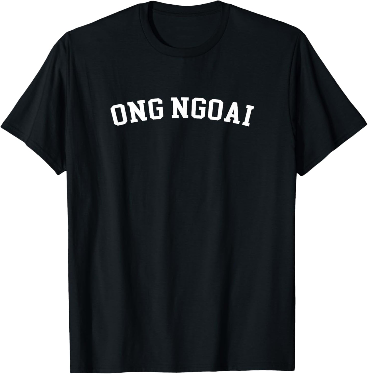 Ong Ngoai T-Shirt - Black Graphic Tee for Casual Wear