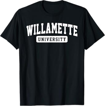 Willamette University Arch Vintage Classic Design Gifts Men T-Shirt