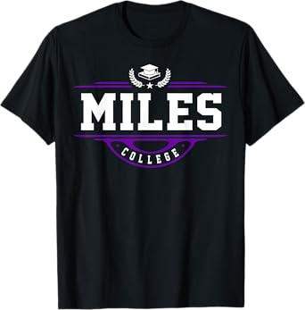 Miles College Vintage Arch Design for Men Women T-Shirt