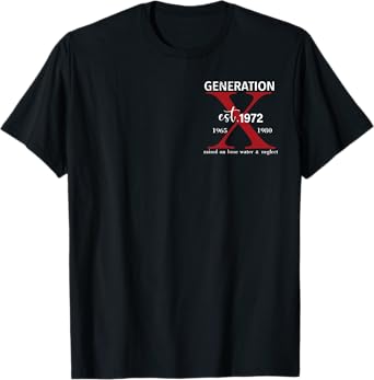 X Generation Est. 1972 Before All You Sissie Were Born Skull T-Shirt