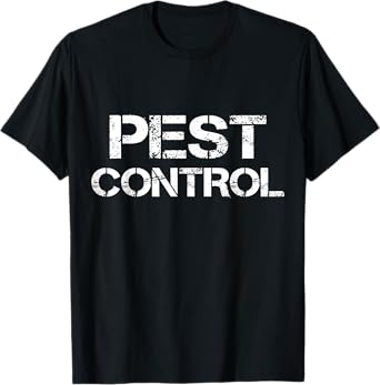 Pest control exterminator funny costume for halloween party T-Shirt
