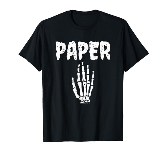 Rock, Paper, Scissors Team Costume - Funny Halloween Tee T-Shirt