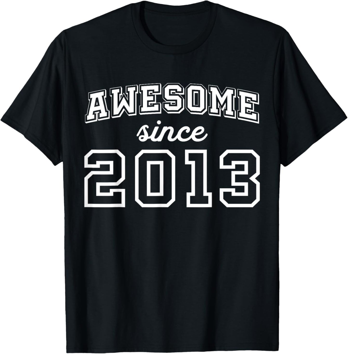 Awesome Since 2013 12th Birthday Boy 12 Birthday T-Shirt