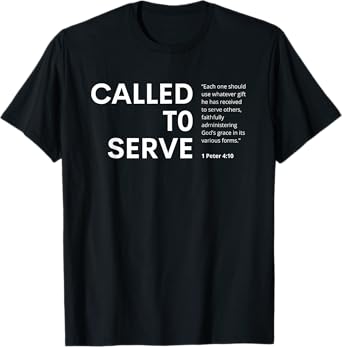 Called To Serve - Gospel Christian Missions T-Shirt