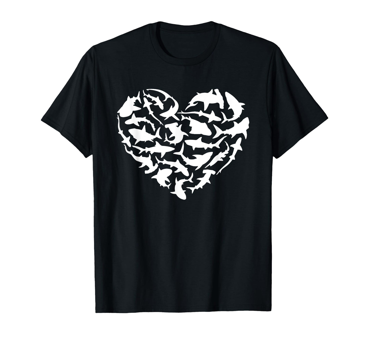 Shark Heart I Love Sharks Shark T-Shirt