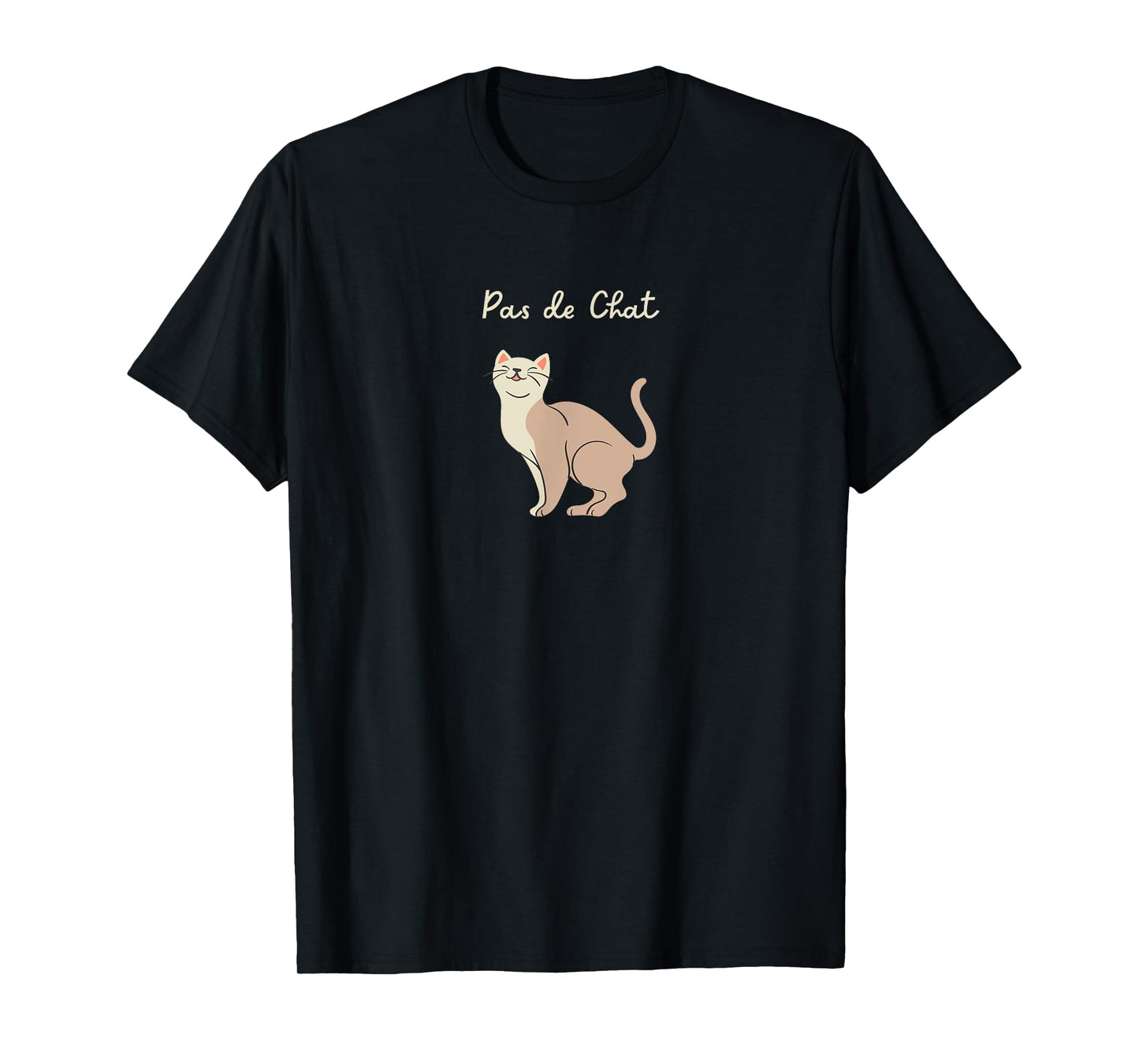 PAS DE CHAT Ballet Cat Lover Ballerina Dancer Dance Graphic Men Women Kids T-Shirt