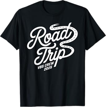 God Road Trip 2025 VBS Crew a Vacation Bible School Matching T-Shirt