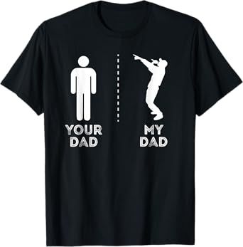 Your Dad My Dad Funny Singer Musician Father Dad Rapper T-Shirt