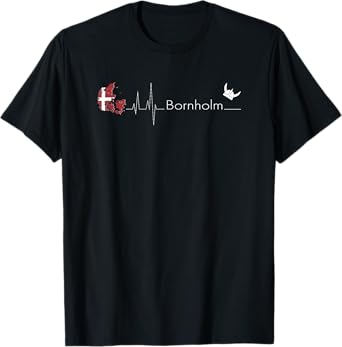 Bornholm Viking I Denmark Motif for Scandinavia Souvenir T-Shirt