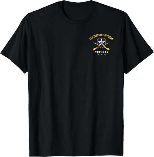 2nd Infantry Division Veteran Shirt Veterans Day Men Women T-Shirt