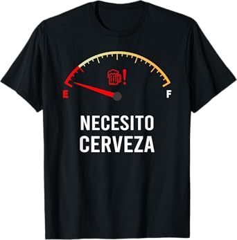 Necesito Cerveza Funny Spanish quote I Need Beer T-Shirt