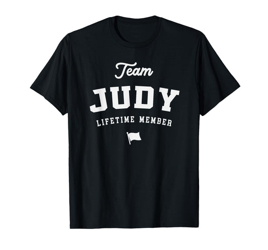 Team Judy Lifetime Member Funny Name Judy T-Shirt