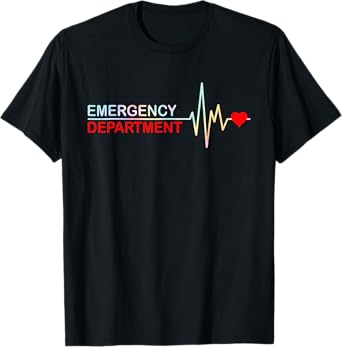 Emergency Department Emergency Room Healthcare Tie Dye T-Shirt