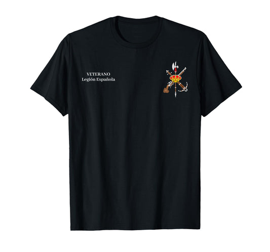 Veteran Emblem Spanish Legion Spanish Army T-Shirt