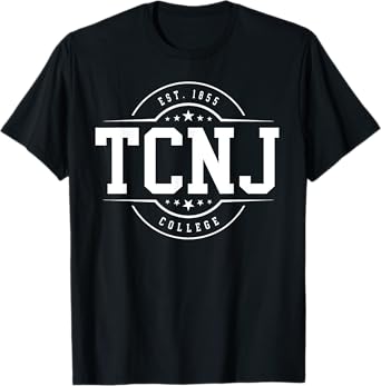 TCNJ The College of New Jersey Arch Vintage Classic Design T-Shirt