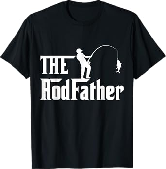 Men's Father's Day Rod Father Fishing funny fathers day T-Shirt