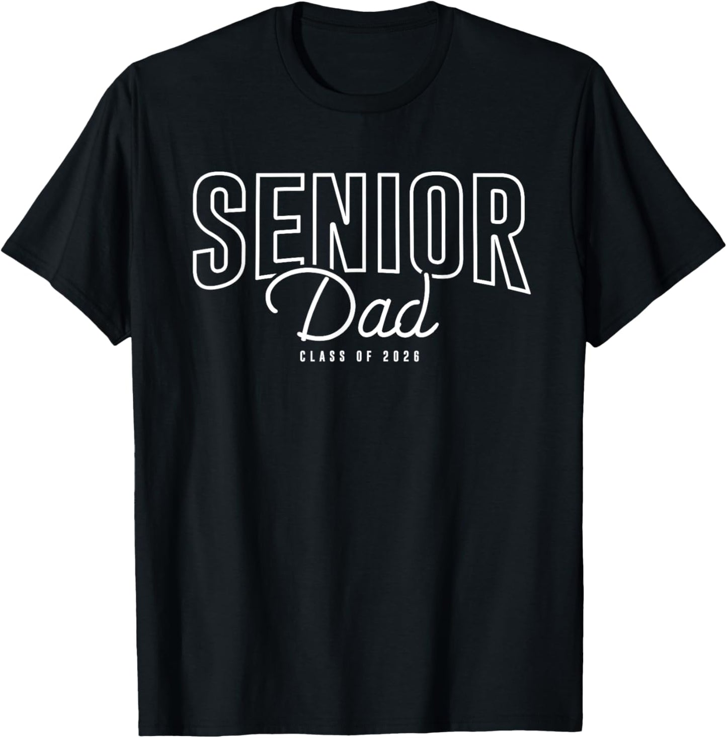 Senior Dad Class Of 2026 Graduation 26 Proud Father Graduate T-Shirt