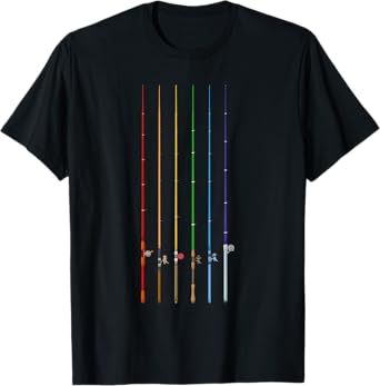 LGBT Rainbow Flag Fishing LGBTQ Fisherman T-Shirt