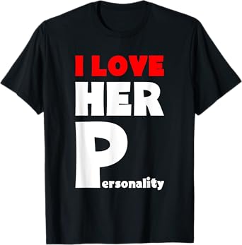 I Love His D I Love Her P Funny Matching Halloween Couples T-Shirt