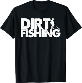 Cool Metal Detecting Art For Men Women Adult Metal Detector T-Shirt