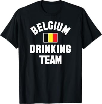 Belgian drinking team design for Belgian beer fests T-Shirt