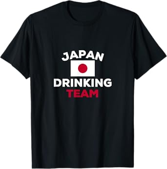 Funny Japan Japanese Drinking Team Beer College Party Group T-Shirt