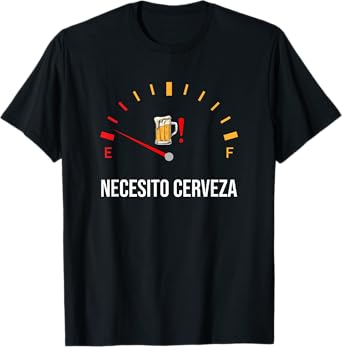 Necesito Cerveza, Funny Spanish quote i need beer T-Shirt