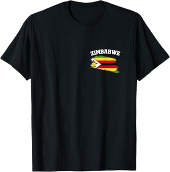 Zimbabwe Souvenirs Harare Vacation Africa Cricket Athletics T-Shirt