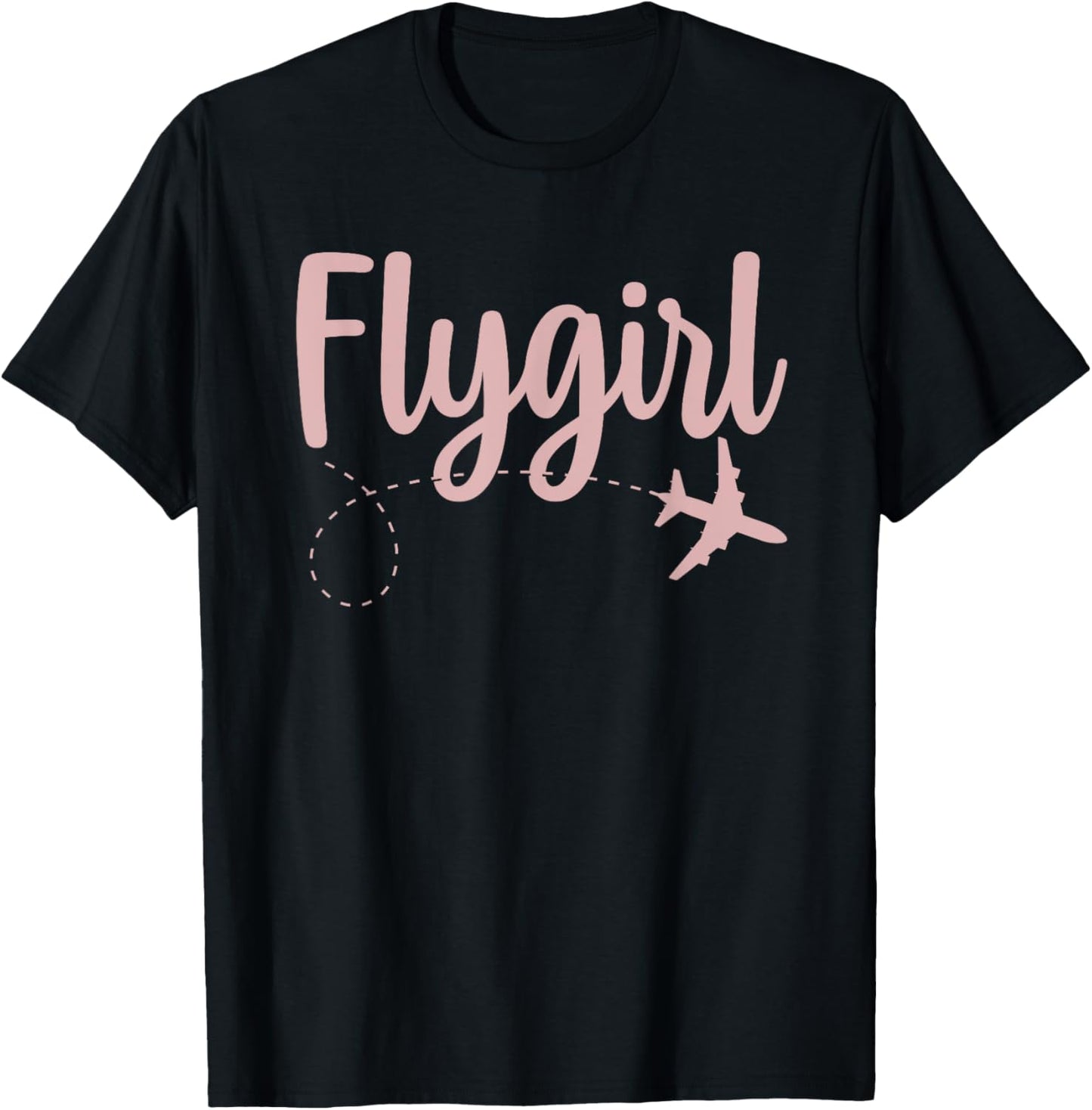 Flight Attendant Design For Women Girls Flight Attendant T-Shirt