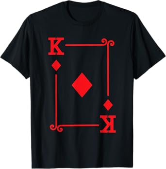 King Diamonds Card Costume - Playing Cards - King Diamonds T-Shirt