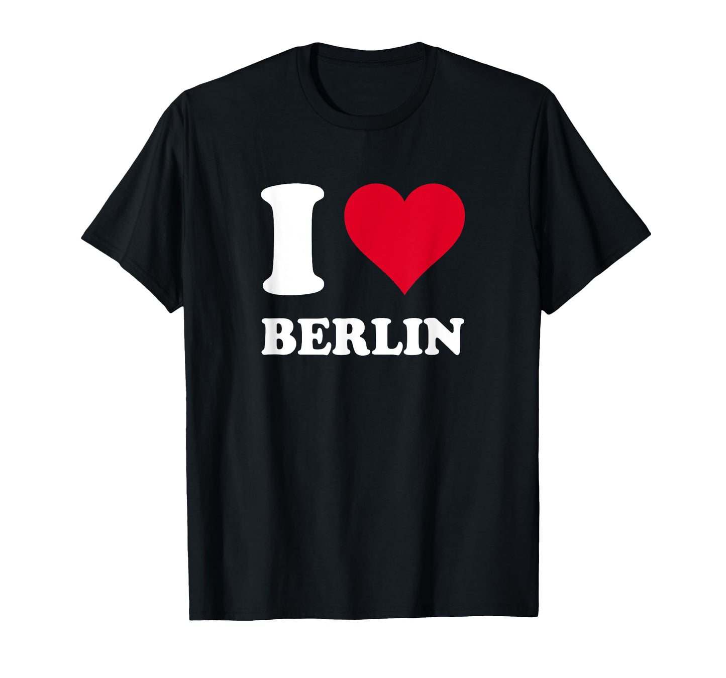 Red Heart I Love Berlin T-Shirt