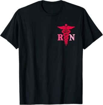 Registered Nurse Stethoscope RN Nursing Nurse Life T-Shirt
