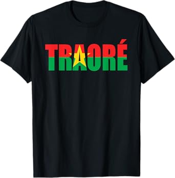 Bravo, Captain Ibrahim Traore ! Viva Burkina Faso NATION ! T-Shirt