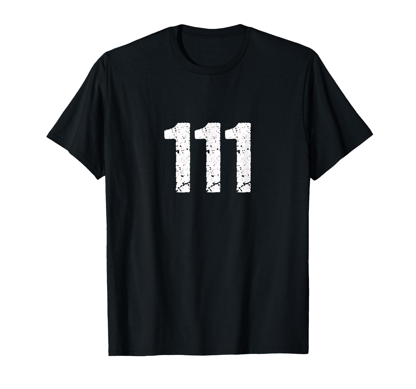 111 Numerology Spiritual Personal Number 111 Angel Number T-Shirt