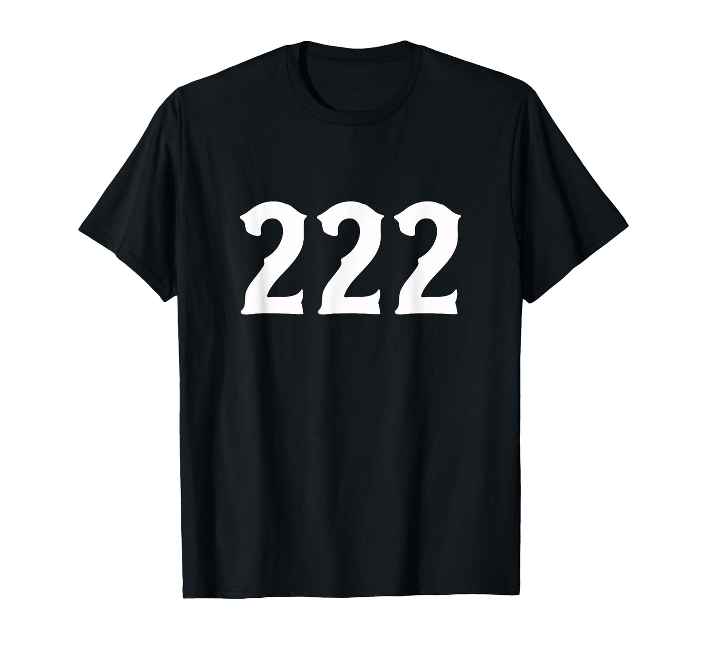 222 Numerology Spiritual Personal Number 222 Angel Number T-Shirt