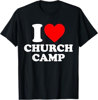 VBS I Love Church Camp Christian Vacation Bible School Jesus T-Shirt