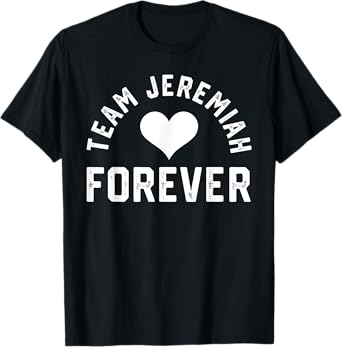 Team Jeremiah Retro Forever Vintage T-Shirt