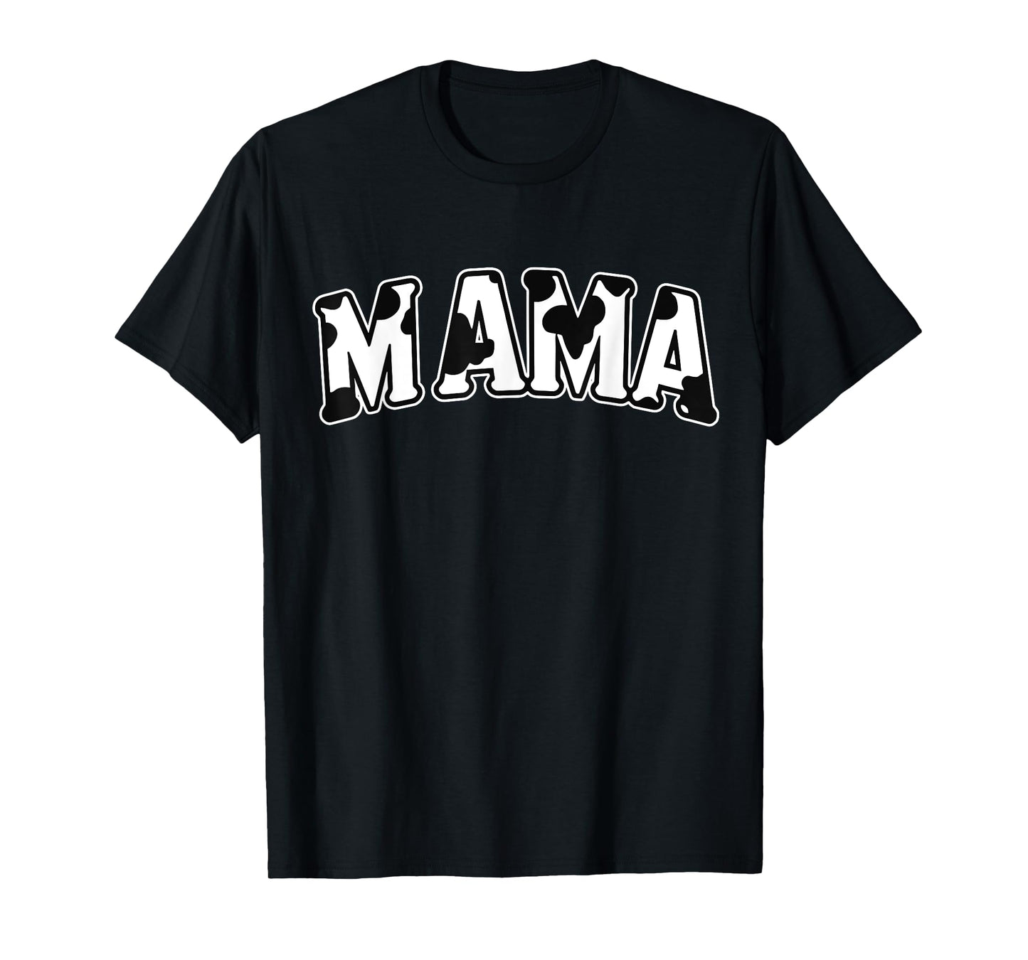 Cute Cow Mama Farm Matching Family Birthday Mothers Day T-Shirt