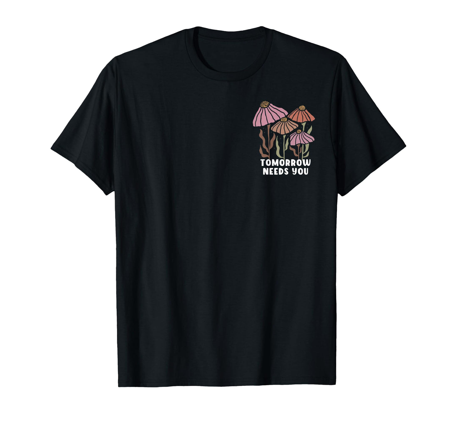Floral 988 Call Or Text Mental Health Suicide Prevention T-Shirt