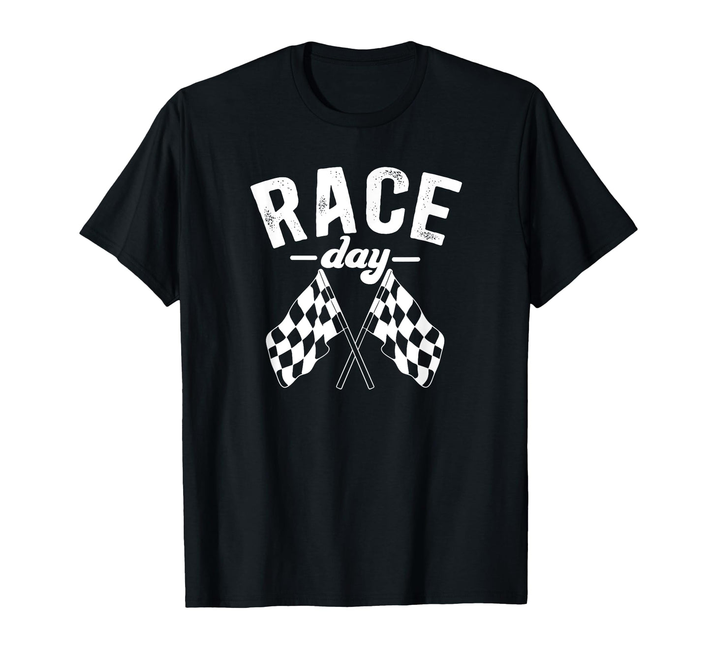 Car Race Day Checkered Flag Race Days Car Racing Day T-Shirt
