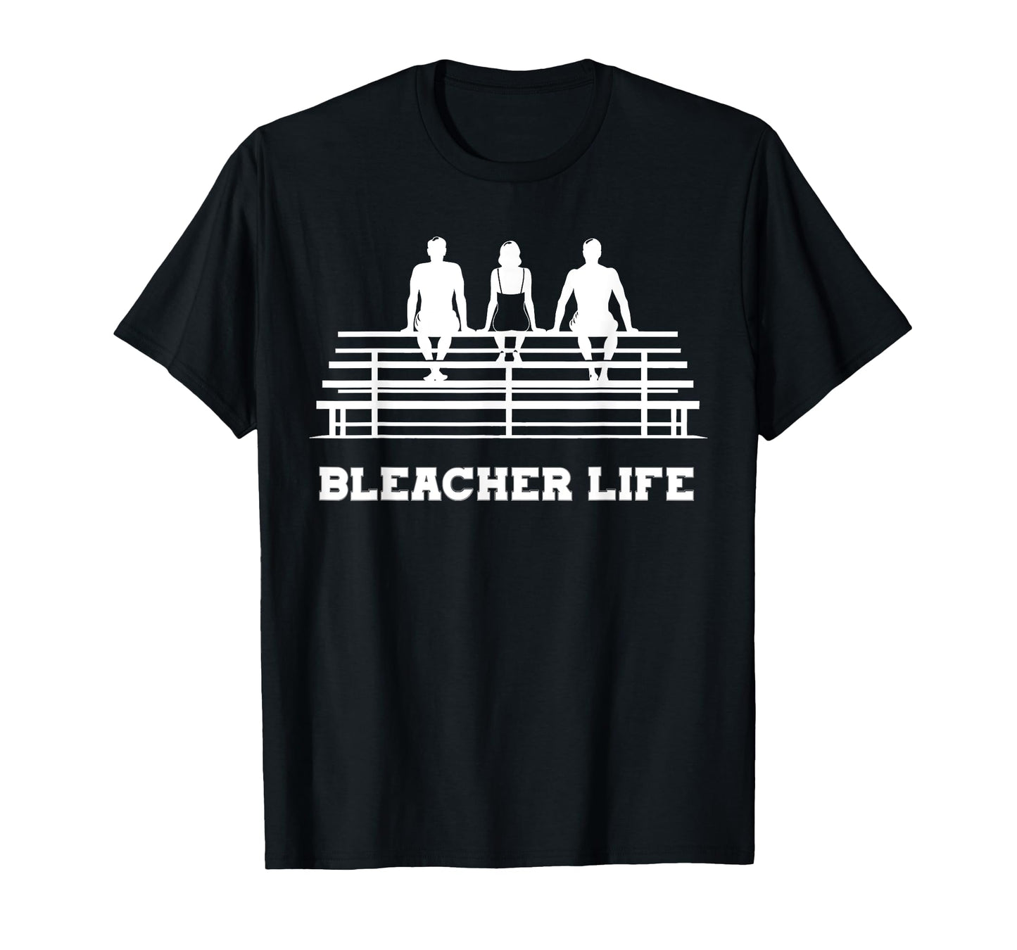 Bleacher Life Mom Of Swimmer Mother Life Bleachers Swim Meet T-Shirt