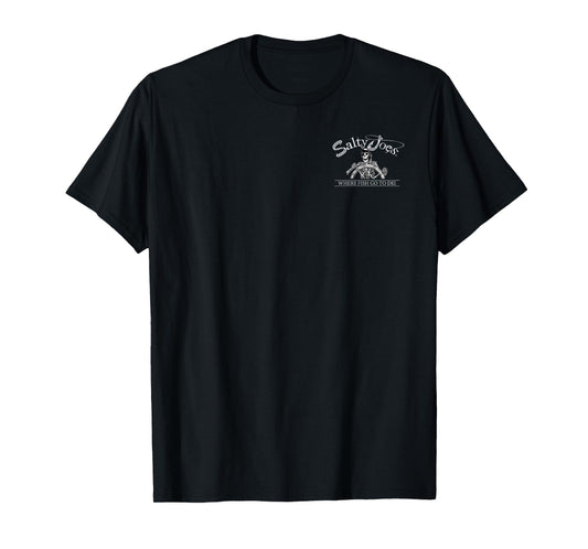 Salty Joe's Back from The Depths Logo Lightweight Graphic T-Shirt