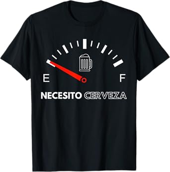 Mexican beer shirt, necesito cerveza cool & funny sayings T-Shirt