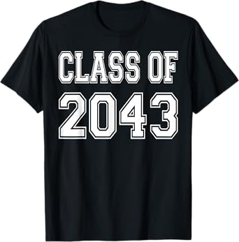 Class of 2043 grow with me shirt T-Shirt