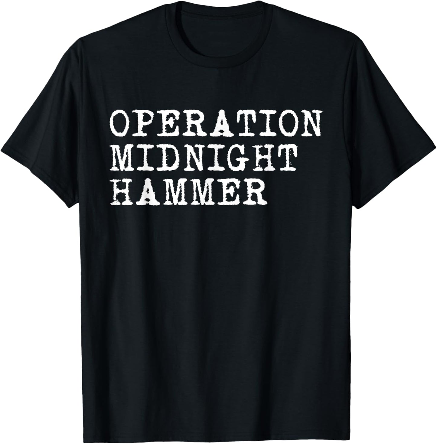 Operation Midnight Hammer with American Flag T-Shirt
