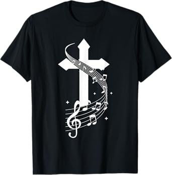 christian song christ liberal choir musical band singer majestic music god hymn orchestra classical lord song T-Shirt