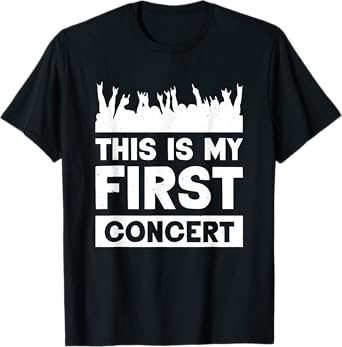This Is My First Concert T-Shirt