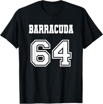 Jersey Style Barracuda 64 1964 Old School Muscle Car Fishing T-Shirt