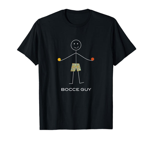 Funny Mens Bocce Guy Boys Bocce Ball Bocci T-Shirt