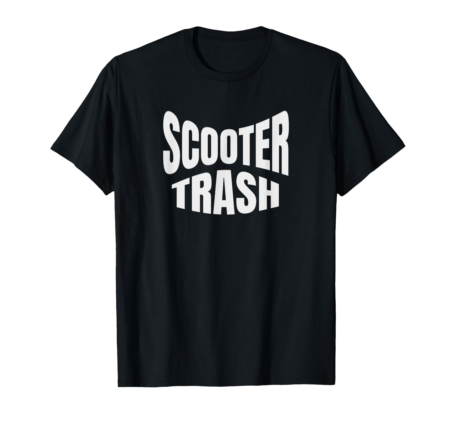 Scooter Trash Funny Motorcycle Riders T-Shirt